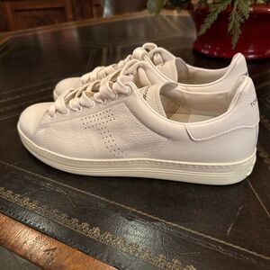 White Leather Sneakers
